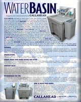 The Water Basin Portable Sink Rental for Handwashing