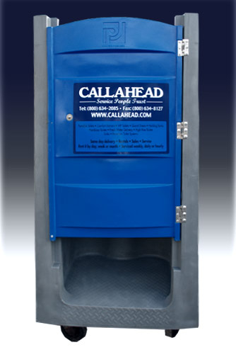 high rise porta potty