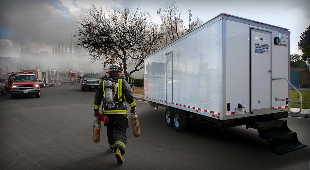The Decontamination Trailer Perfect For Fire Department