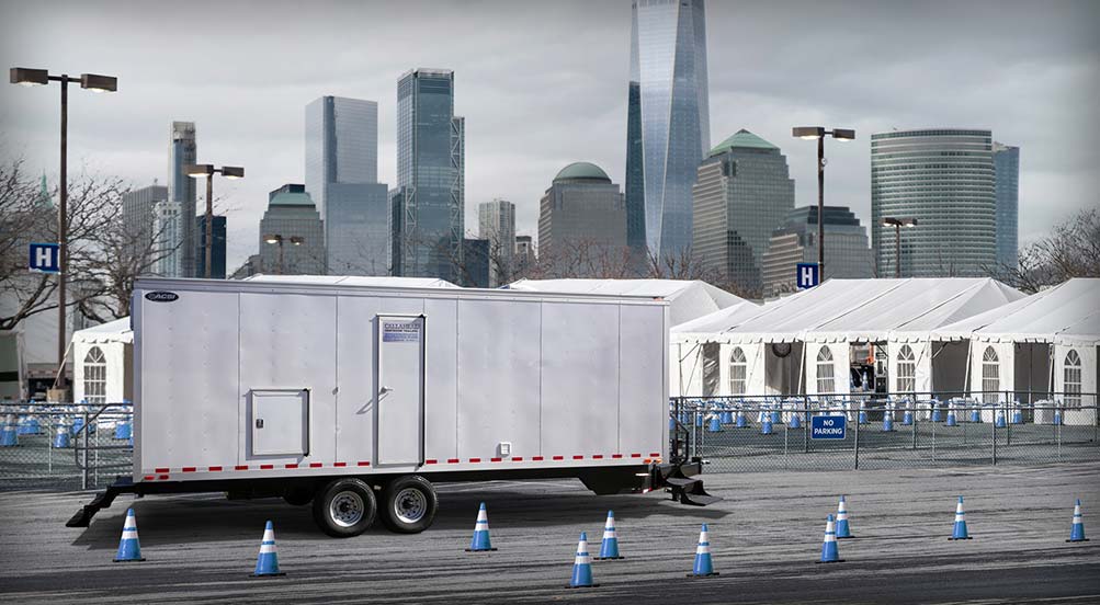 The Decontamination Trailer By The City