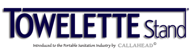 The Towelette Stand - Portable Sanitized Hand Wipes by CALLAHEAD