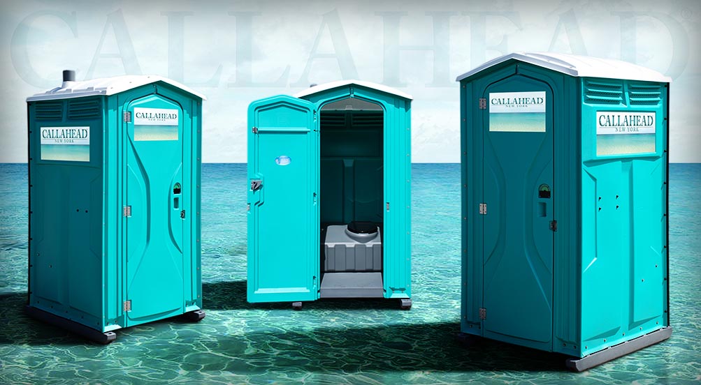 The Aqua Head Portable Toilet in New York