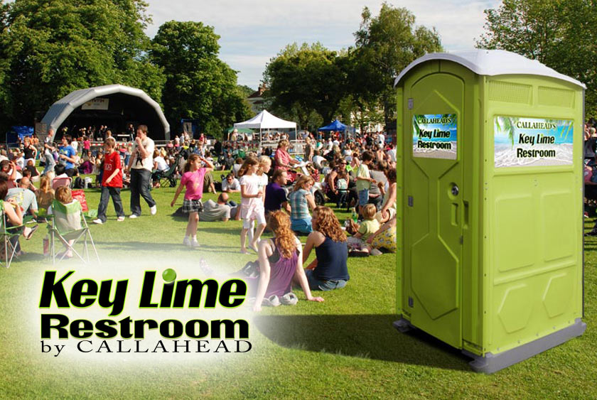 THE KEY LIME PORTABLE RESTROOM BY CALLAHEAD