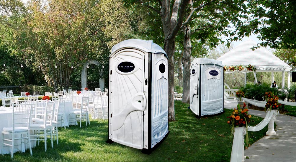 THE CEREMONY Portable Toilets for Weddings