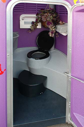 The Purple Potty Portable Toilet Porta Potty By
