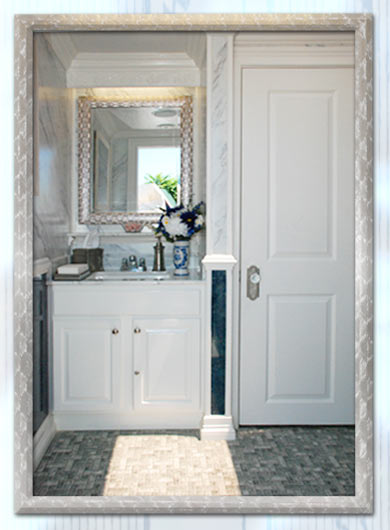 The Atlantic Restroom Trailer Vanity with Sinks and Mirror The Atlantic Restroom Trailer Sinks and Mirror