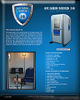 GUARD SHED 16 GUARD BOOTH GUARD SHED 16 GUARD BOOTH