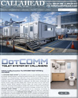 The CONTRACTOR'S Porcelain Toilet System for Office Trailers