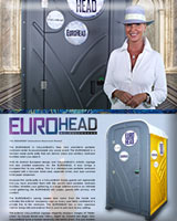 The EUROHEAD Special Event Portable Toilet The EUROHEAD Special Event Portable Toilet