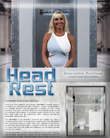 THE HEADREST PORTA POTTY THE HEADREST CONSTRUCTION PORTABLE TOILET