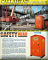 THE SAFETY HEAD CONSTRUCTION PORTABLE TOILET