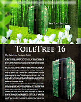 THE TOILETREE 16 PORTABLE TOILET THE TOILETREE 16 PORTABLE RESTROOM/PORTA POTTY