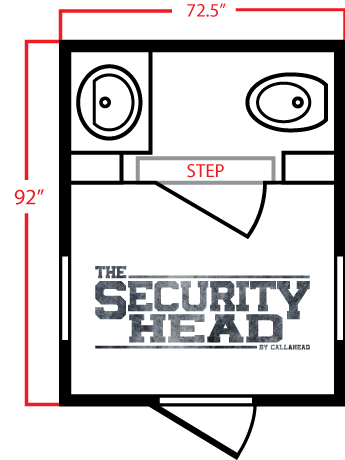 The Security Head Restroom