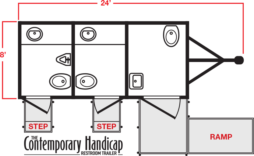 The Contemporary Handicap Restroom Trailer Layout The Contemporary Handicap Restroom Trailer Layout