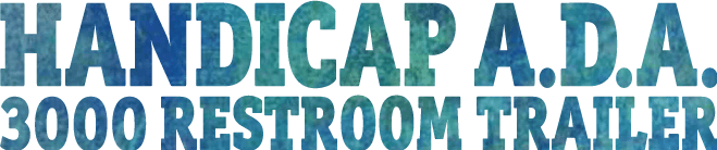 The Handicap ADA 3000 Restroom Trailer by CALLAHEAD