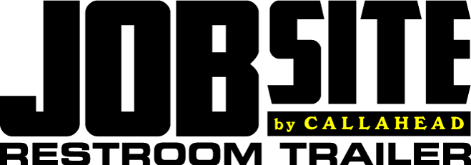 PORTABLE TOILET TRAILERS | JOB SITE RESTROOM TRAILER LOGO