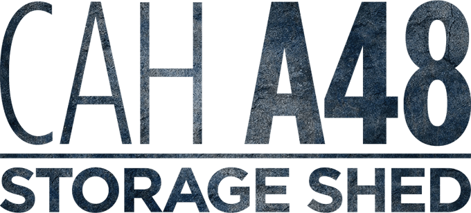 The A48 STORAGE SHED LOGO