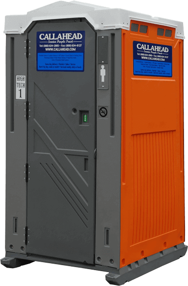 The Job Site Head Portable Toilet interior view