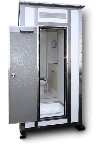 White Wash 16 Portable Restroom