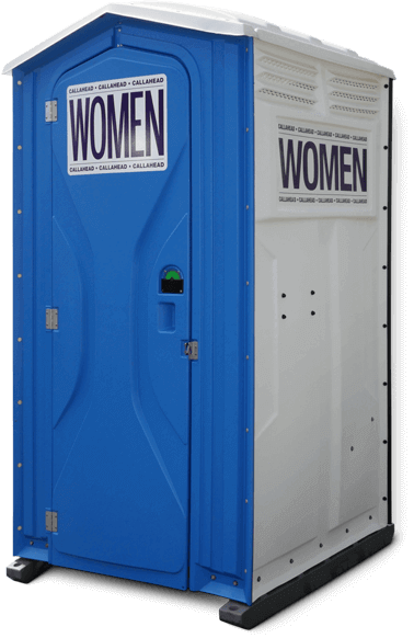 The Women’s Flush Portable Toilet Interior View