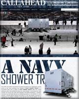 THE A NAVY SHOWER TRAILER
