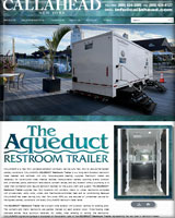 The AQUEDUCT Restroom Trailer