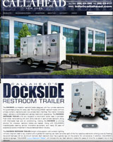 THE DOCKSIDE RESTROOM TRAILER