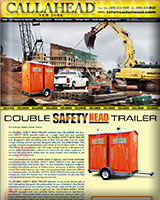 The Double Safety Head Toilet Trailer