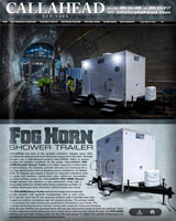 THE FOG HORN Shower Trailer