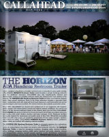 THE HORIZON ADA Restroom Trailer