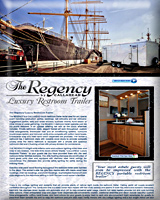 THE REGENCY Luxury Restroom Trailer