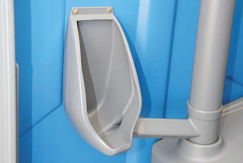 SEPARATE URINAL KEEPS TOILET SEAT CLEAN
