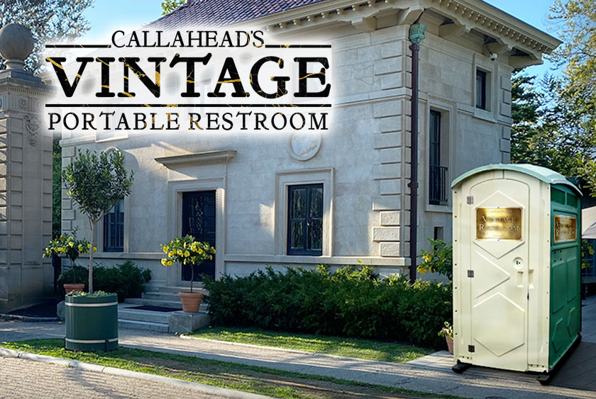 THE VINTAGE PORTABLE RESTROOM BY CALLAHEAD