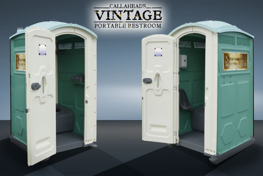 THE VINTAGE IS THE WORLD’S FIRST DESIGNER PORTABLE TOILET FOR THE CONSTRUCTION SITE