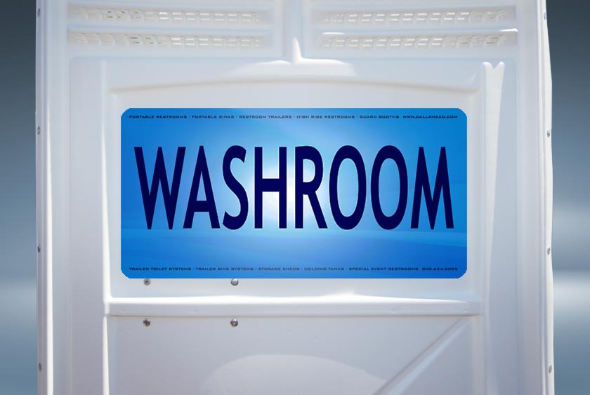 LARGE BRIGHT SIGNAGE IS EASILY SEEN FROM A DISTANCE