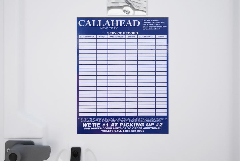 SERVICE SIGN-IN SHEET