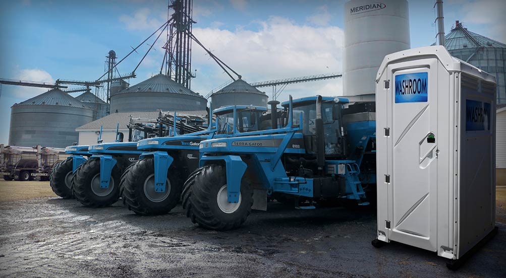 The Washroom Portable Toilet for Construction
