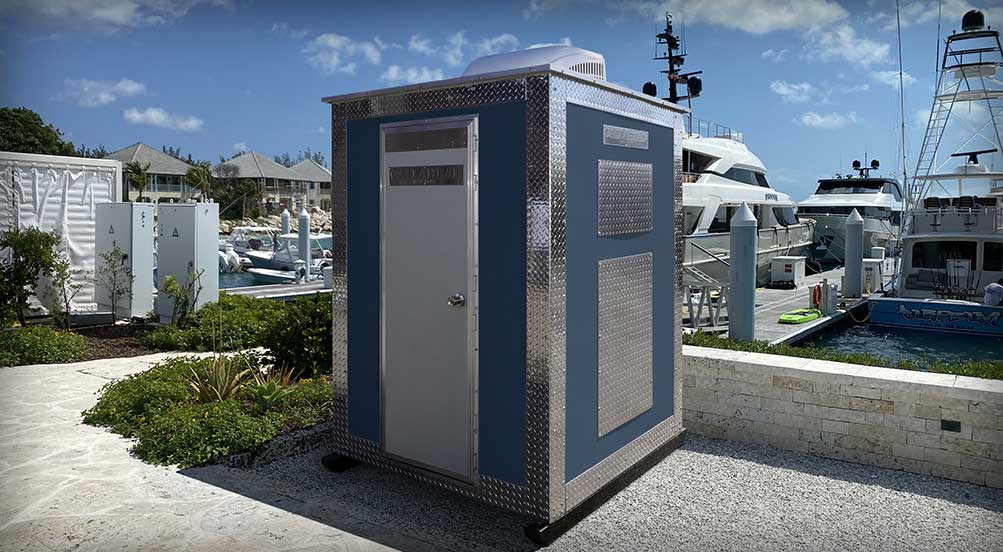 The A25 Locker Room Portable Unit By The Docks