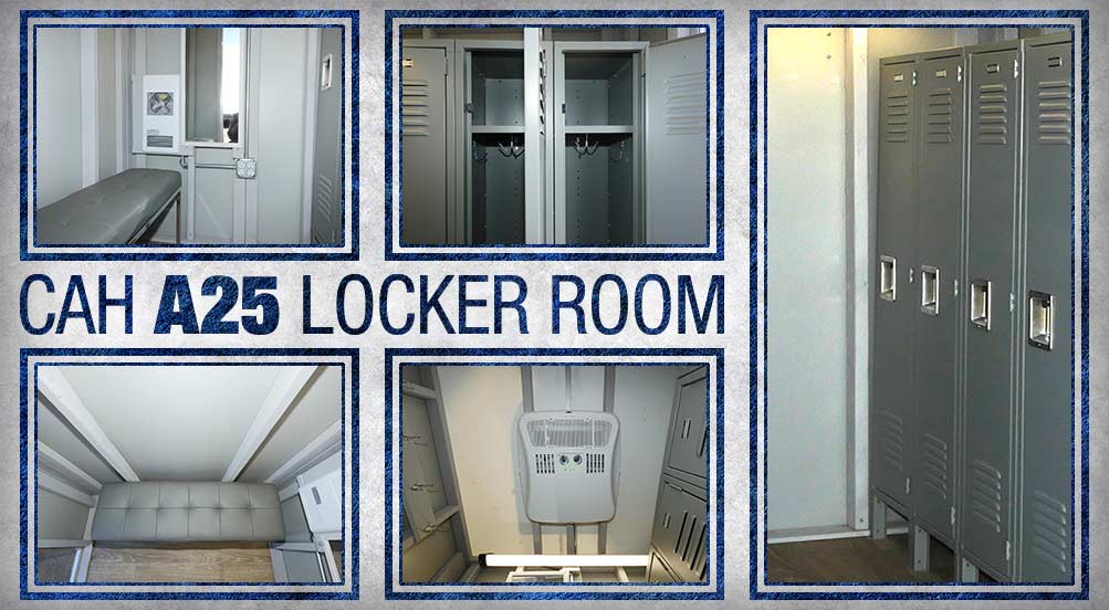 The A25 Locker Room Portable Unit By Callahead