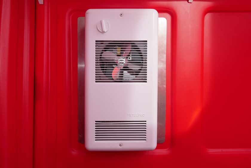 FAN FORCED HEATER FOR WARMTH DURING COLD WEATHER