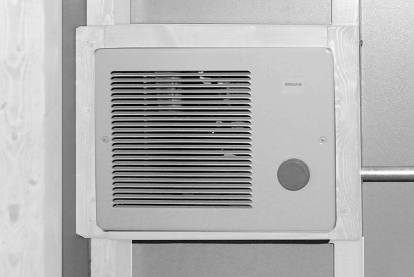 BROAN HEATER FOR COMFORT IN COLD WEATHER