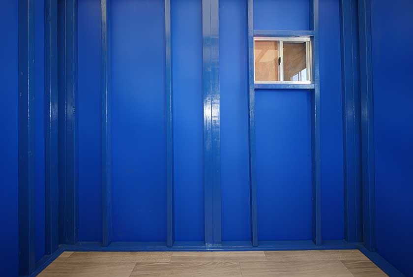 7 FEET, 7 INCHES FROM FRONT TO BACK, INSIDE