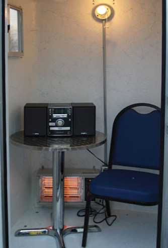 The Guard Shed 16 Interior View