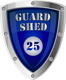 The Guard Shed 25 Logo