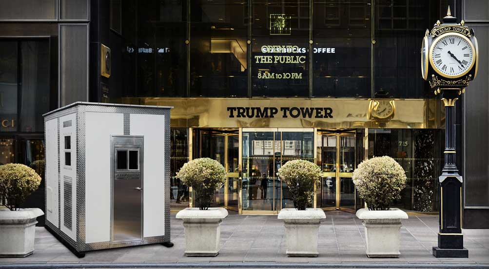 The Security Head Restroom Near Trump Tower