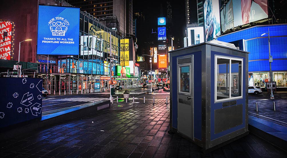 The World View 25 Security Booth in New York