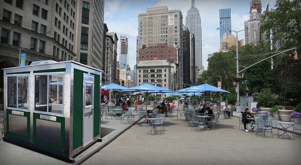 The World View 48 Portable Guard Shed