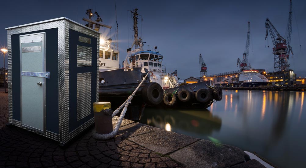 A25 STORAGE SHED BY THE DOCKS