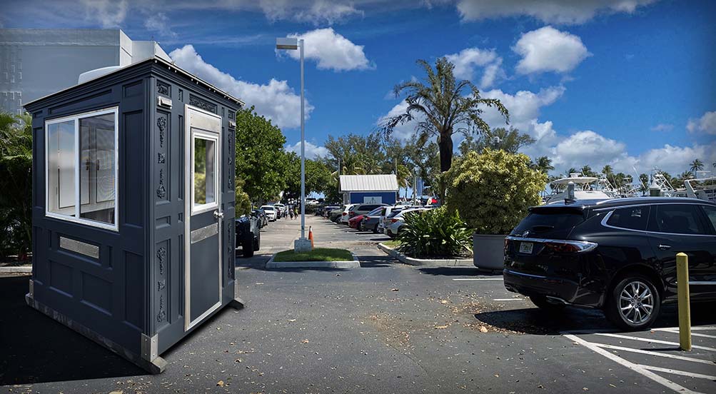Valet Key Booth 25 | Valet Key Booth at a Marina