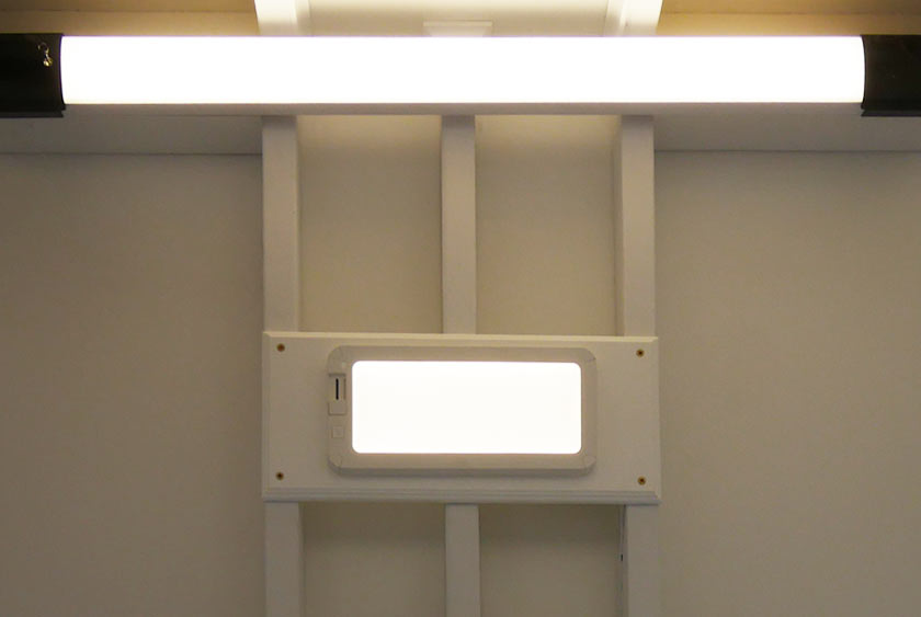 42 INCH WIDE LED LIGHTING, PLUS TASK LIGHT